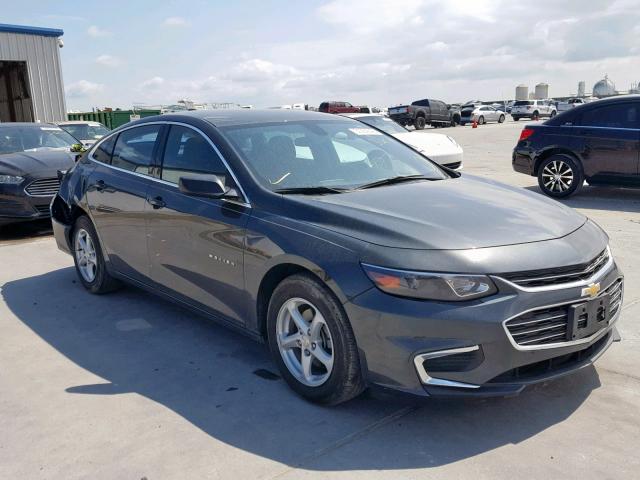 1G1ZB5ST7HF188989 - 2017 CHEVROLET MALIBU LS BLACK photo 1