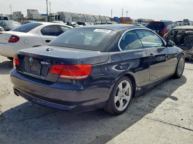 WBAWR33518P153494 - 2008 BMW 328 I SULE BLUE photo 4