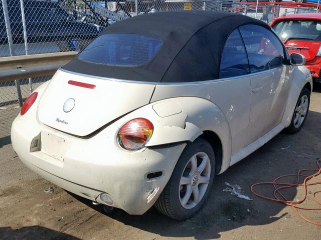 3VWCD31Y24M346431 - 2004 VOLKSWAGEN NEW BEETLE ბეჟი ფოტო 4