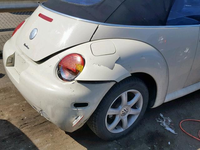 3VWCD31Y24M346431 - 2004 VOLKSWAGEN NEW BEETLE ბეჟი ფოტო 9