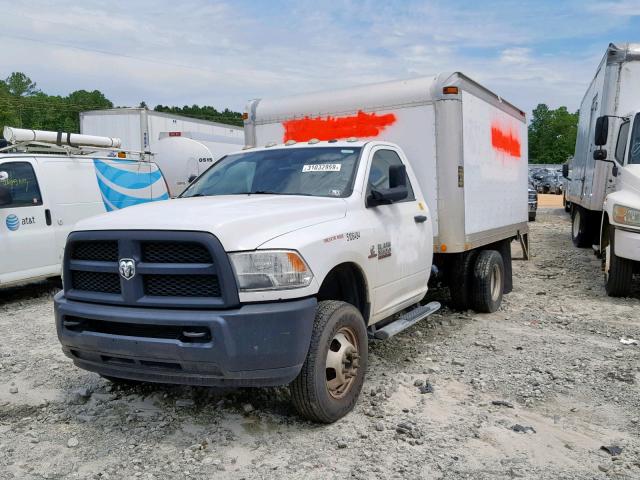 3C7WRSBL8FG606494 - 2015 RAM 3500 WHITE photo 2