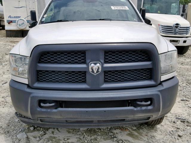 3C7WRSBL8FG606494 - 2015 RAM 3500 WHITE photo 9