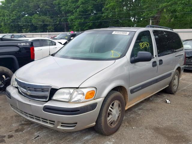 1GNDX13E14D120454 - 2004 CHEVROLET VENTURE LU SILVER photo 2