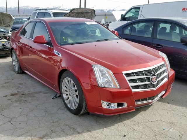 1G6DS5EV6A0103649 - 2010 CADILLAC CTS PREMIU RED photo 1