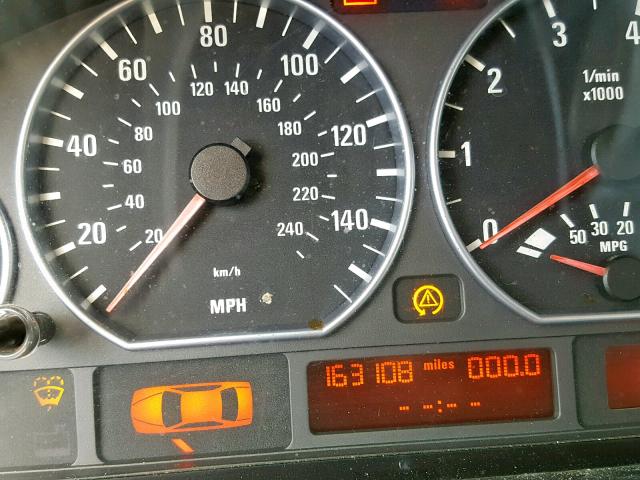 WBAEV53472KM18966 - 2002 BMW 330 I BLUE photo 8