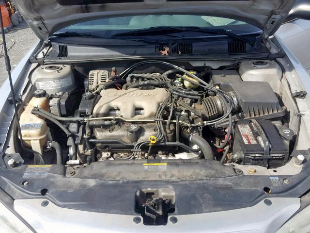 1G2NF52E24M563628 - 2004 PONTIAC GRAND AM S SILVER photo 7