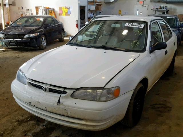 2T1BR12E1WC722640 - 1998 TOYOTA COROLLA VE WHITE photo 2