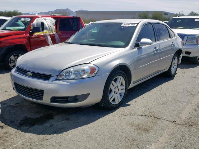 2G1WU58R179179267 - 2007 CHEVROLET IMPALA LTZ SILVER photo 2