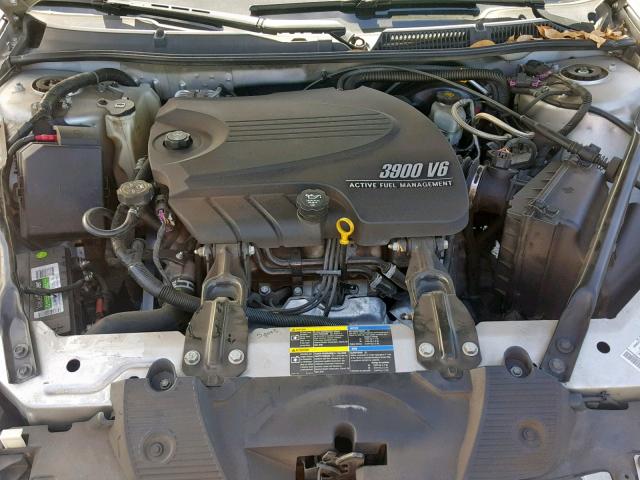 2G1WU58R179179267 - 2007 CHEVROLET IMPALA LTZ SILVER photo 7