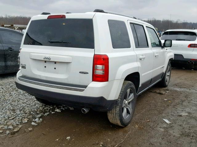 1C4NJRFB0GD695440 - 2016 JEEP PATRIOT LA WHITE photo 4