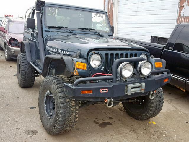 1J4FA69S15P354732 - 2005 JEEP WRANGLER / GREEN photo 1