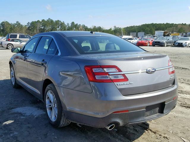 1FAHP2E85DG166509 - 2013 FORD TAURUS SEL GRAY photo 3