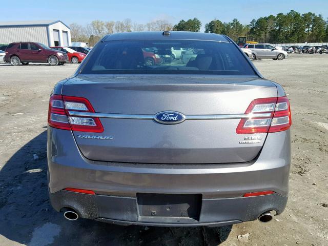 1FAHP2E85DG166509 - 2013 FORD TAURUS SEL GRAY photo 9