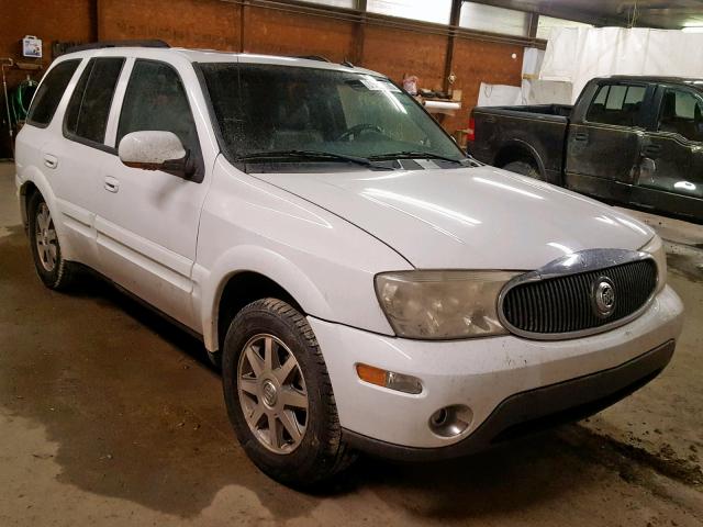 5GADT13S942294750 - 2004 BUICK RAINIER CX WHITE photo 1