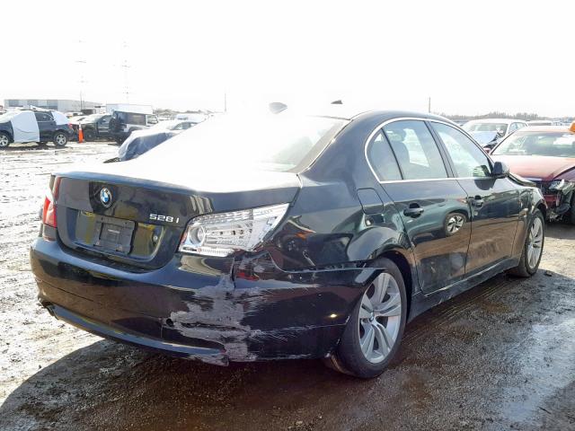 WBANV1C52AC158678 - 2010 BMW 528 XI BLACK photo 4