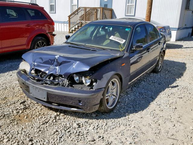 WBAEV53443KM30655 - 2003 BMW 330 I BLACK photo 2