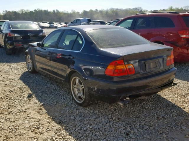 WBAEV53443KM30655 - 2003 BMW 330 I BLACK photo 3