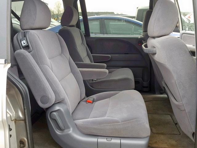 5FNRL38297B115634 - 2007 HONDA ODYSSEY LX SILVER photo 6