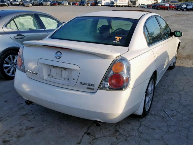 1N4BL11D22C269356 - 2002 NISSAN ALTIMA SE WHITE photo 4