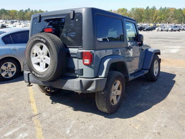 1C4AJWAG0FL546322 - 2015 JEEP WRANGLER S GRAY photo 4