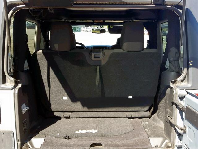 1C4AJWAG0FL546322 - 2015 JEEP WRANGLER S GRAY photo 9