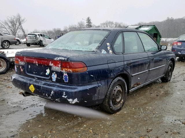 4S3BD4358T7208845 - 1996 SUBARU LEGACY L BLUE photo 4