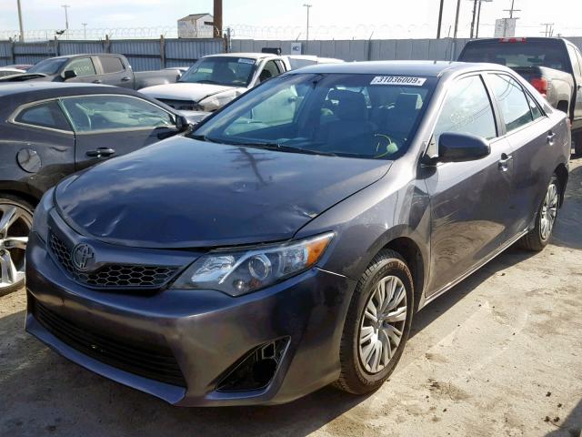 4T4BF1FK4DR306480 - 2013 TOYOTA CAMRY L 灰色 照片 2