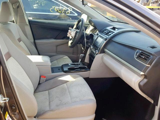 4T4BF1FK4DR306480 - 2013 TOYOTA CAMRY L 灰色 照片 5