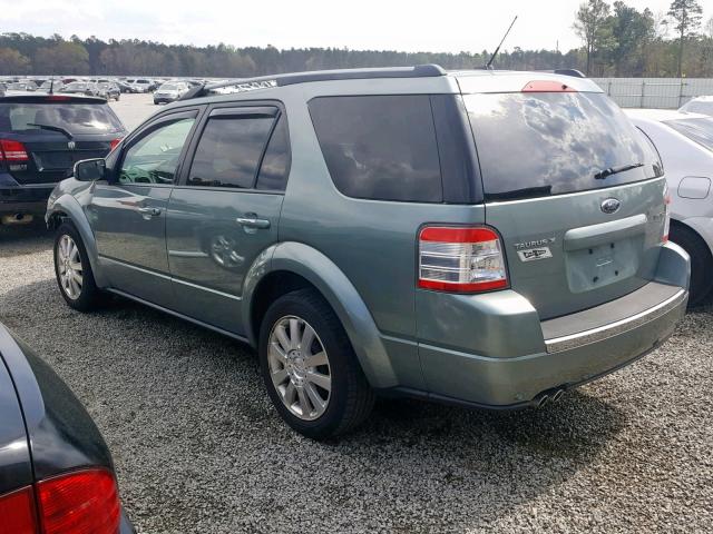 1FMDK03W28GA06439 - 2008 FORD TAURUS X L GREEN photo 3