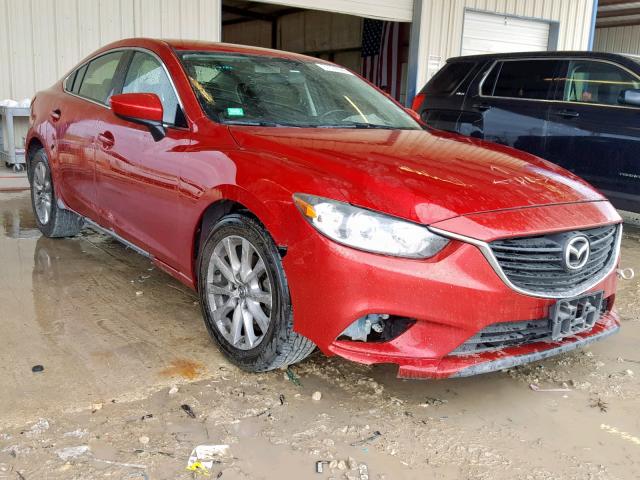 JM1GJ1U67E1150950 - 2014 MAZDA 6 SPORT RED photo 1