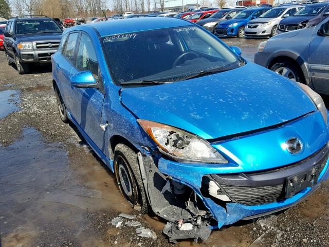 JM1BL1H50A1226959 - 2010 MAZDA 3 S BLUE photo 1