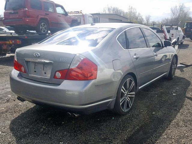 JNKAY01E16M106903 - 2006 INFINITI M35 BASE GRAY photo 4