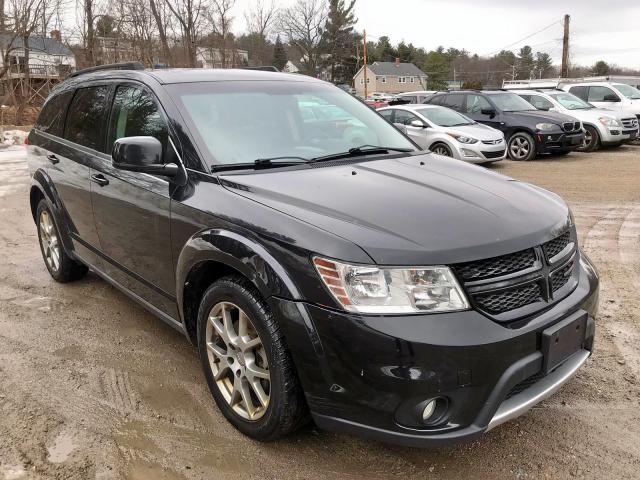 3C4PDDEG6CT275640 - 2012 DODGE JOURNEY R/ BLACK photo 1