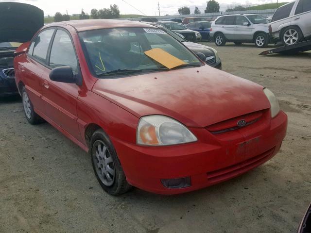 KNADC125X36229503 - 2003 KIA RIO RED photo 1