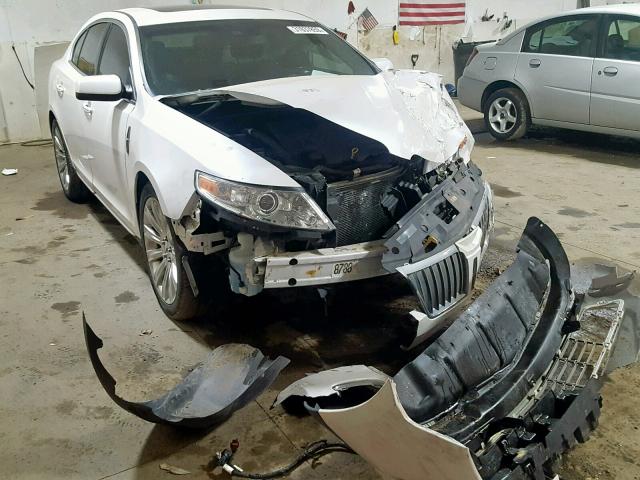 1LNHL9ER6BG609217 - 2011 LINCOLN MKS WHITE photo 1