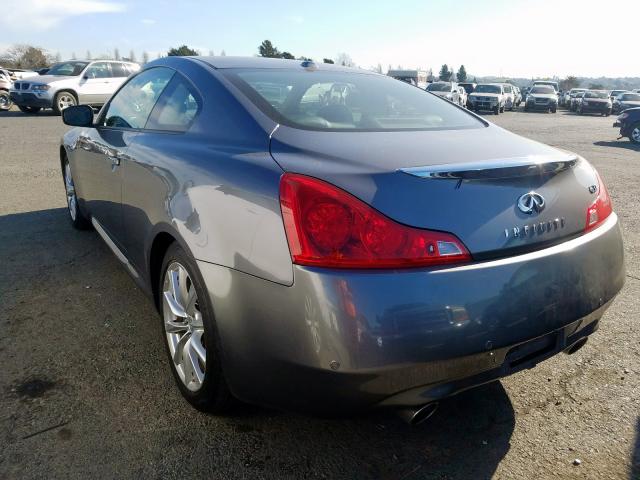 JN1CV6EK9BM214687 - 2011 INFINITI G37 BASE  photo 3