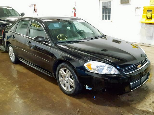 2G1WB5EK5B1174786 - 2011 CHEVROLET IMPALA LT შავი ფოტო 1