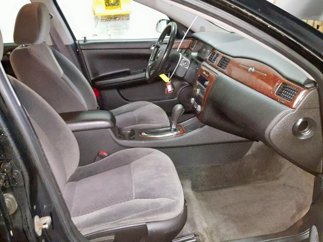 2G1WB5EK5B1174786 - 2011 CHEVROLET IMPALA LT შავი ფოტო 5