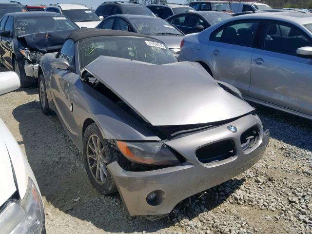 4USBT33413LR65141 - 2003 BMW Z4 2.5 GRAY photo 1