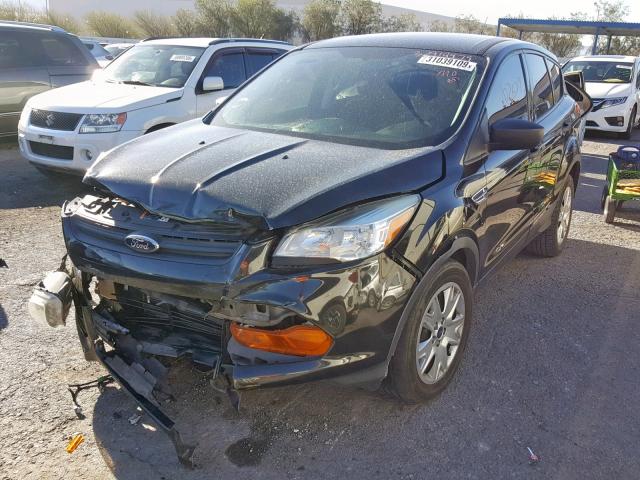 1FMCU0F77DUB46668 - 2013 FORD ESCAPE S BLACK photo 2