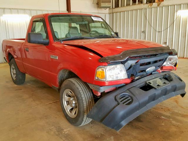 1FTYR10D88PA62332 - 2008 FORD RANGER RED photo 1