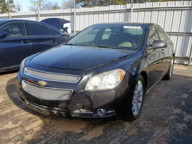 1G1ZK57798F232129 - 2008 CHEVROLET MALIBU LTZ BLACK photo 2