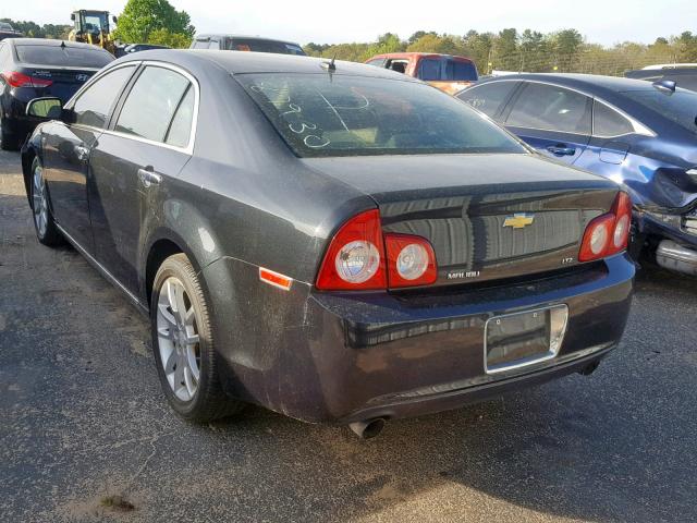 1G1ZK57798F232129 - 2008 CHEVROLET MALIBU LTZ BLACK photo 3