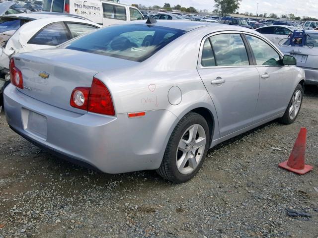 1G1ZA5E05CF225146 - 2012 CHEVROLET MALIBU LS SILVER photo 4
