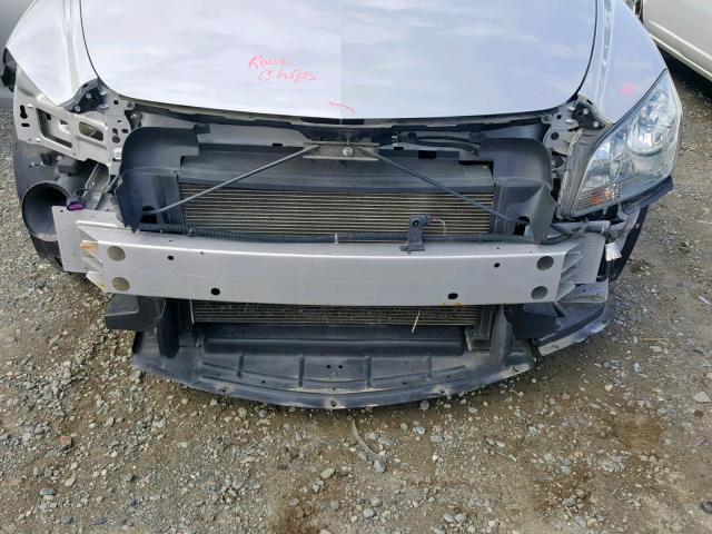 1G1ZA5E05CF225146 - 2012 CHEVROLET MALIBU LS SILVER photo 9