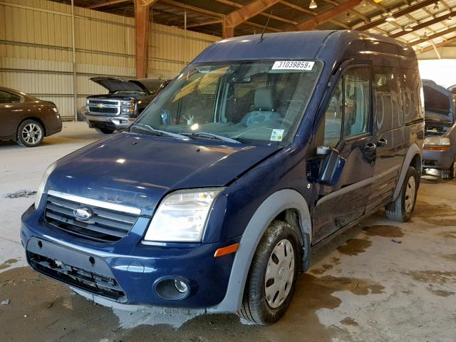 NM0KS9CN0CT113848 - 2012 FORD TRANSIT CO BLUE photo 2