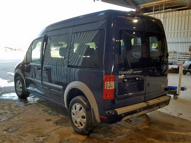 NM0KS9CN0CT113848 - 2012 FORD TRANSIT CO BLUE photo 3