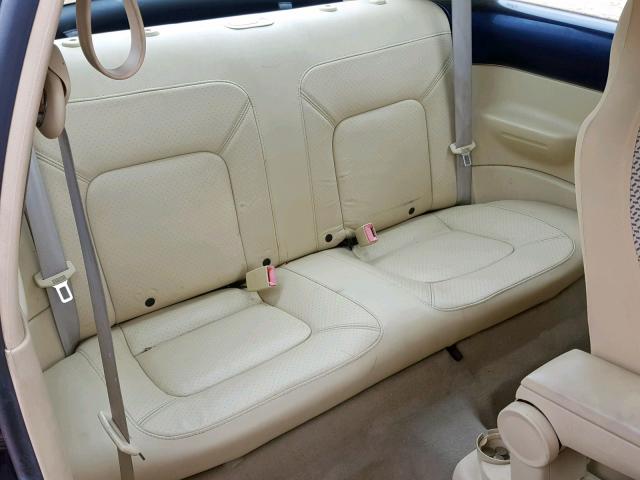3VWDD21C23M405463 - 2003 VOLKSWAGEN NEW BEETLE BLUE photo 6