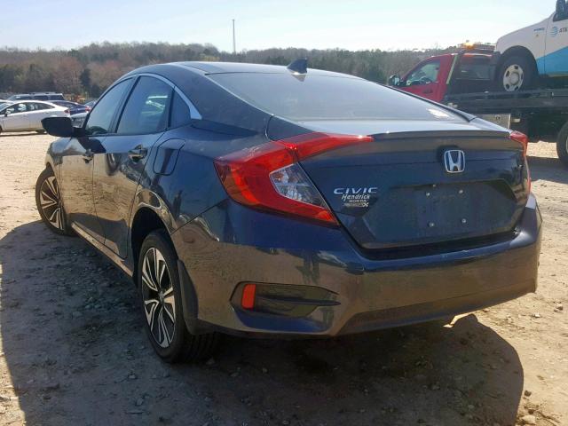 19XFC1F79HE013781 - 2017 HONDA CIVIC EXL BLUE photo 3