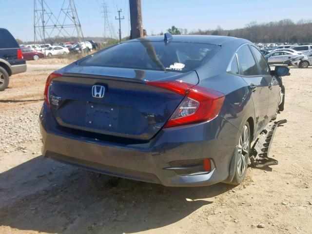 19XFC1F79HE013781 - 2017 HONDA CIVIC EXL BLUE photo 4